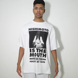 NISHIMOTO IS THE MOUTH S/S TEE NIM-N11 WHITE