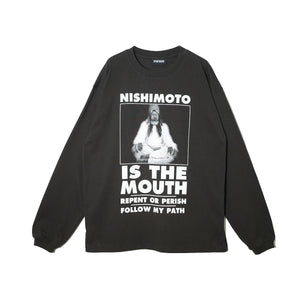 NISHIMOTO IS THE MOUTH L/S TEE NIM-N12 BLACK