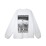 NISHIMOTO IS THE MOUTH L/S TEE NIM-N12 WHITE