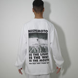 NISHIMOTO IS THE MOUTH L/S TEE NIM-N12 WHITE