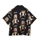 NISHIMOTO IS THE MOUTH HAWAIIAN SHIRT NIM-N1SH BLACK