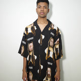 NISHIMOTO IS THE MOUTH HAWAIIAN SHIRT NIM-N1SH BLACK