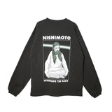 NISHIMOTO IS THE MOUTH L/S TEE NIM-N22 BLACK