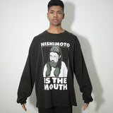 NISHIMOTO IS THE MOUTH L/S TEE NIM-N22 BLACK