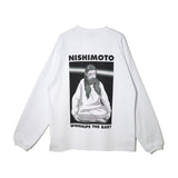 [Expected delivery around the end of January 2025] NISHIMOTO IS THE MOUTH L/S TEE NIM-N22 WHITE