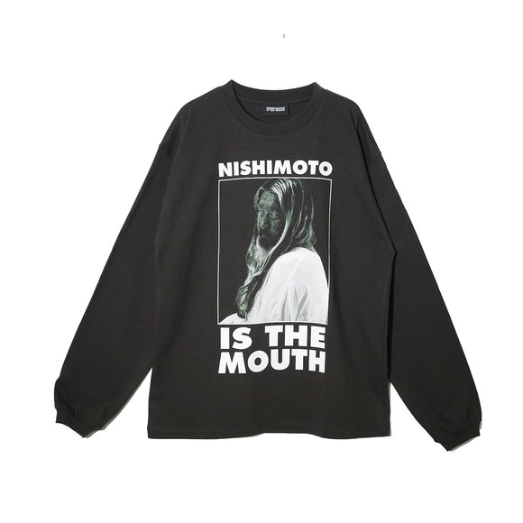 NISHIMOTO IS THE MOUTH L/S TEE NIM-N32 BLACK