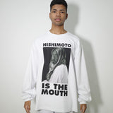 NISHIMOTO IS THE MOUTH L/S TEE NIM-N32 WHITE