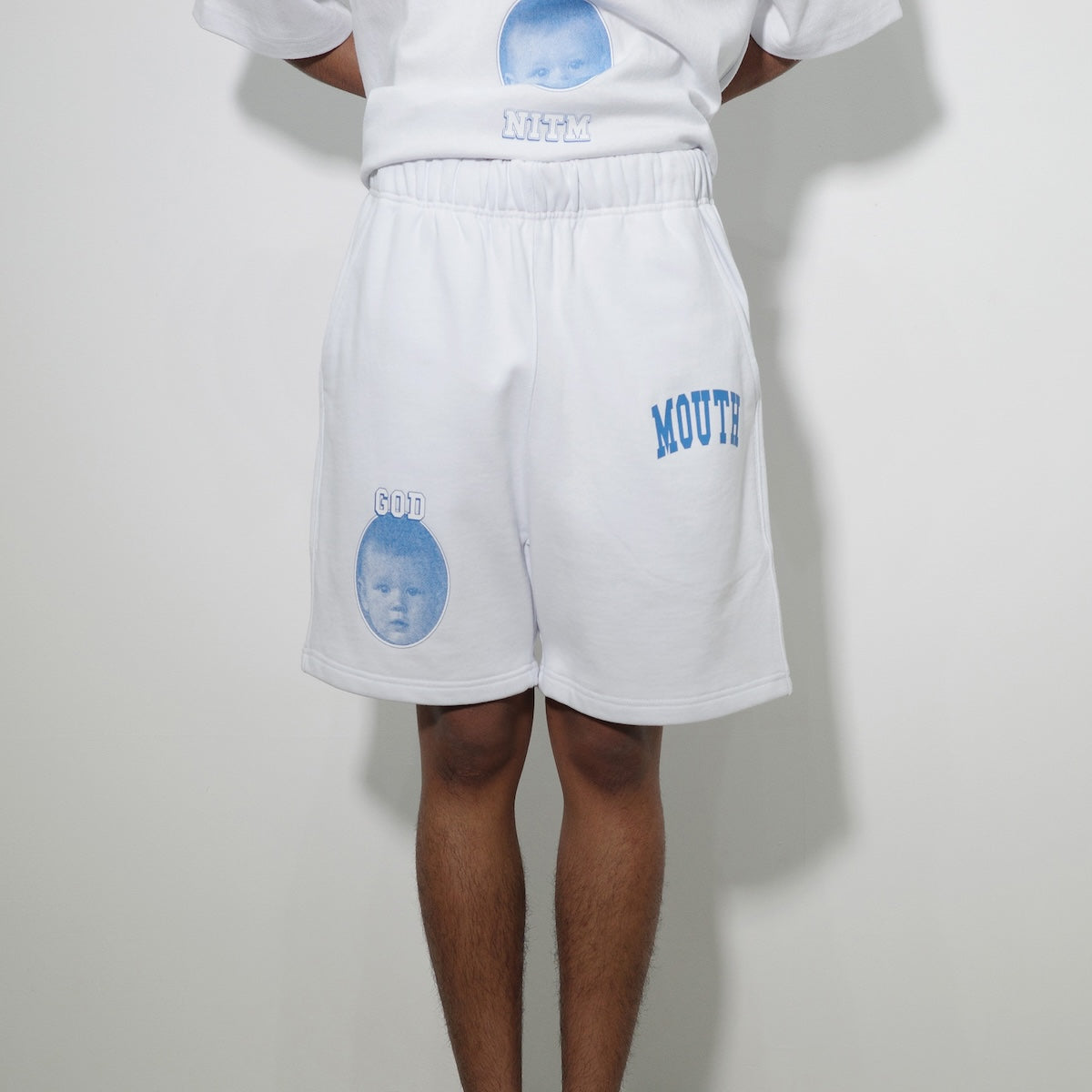 [Expected delivery around the end of January 2025] NISHIMOTO IS THE MOUTH SWEAT SHORTS NIM-N96 WHITE