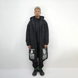 [Reserved product/Delivery in late August to early September] NISHIMOTO IS THE MOUTH CLASSIC BENCH COAT NIM-O05 BLACK