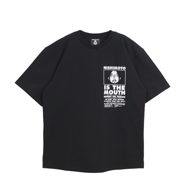NISHIMOTO IS THE MOUTH S/S TEE NIM-SP01C BLACK/WHITE – COMMON BASE