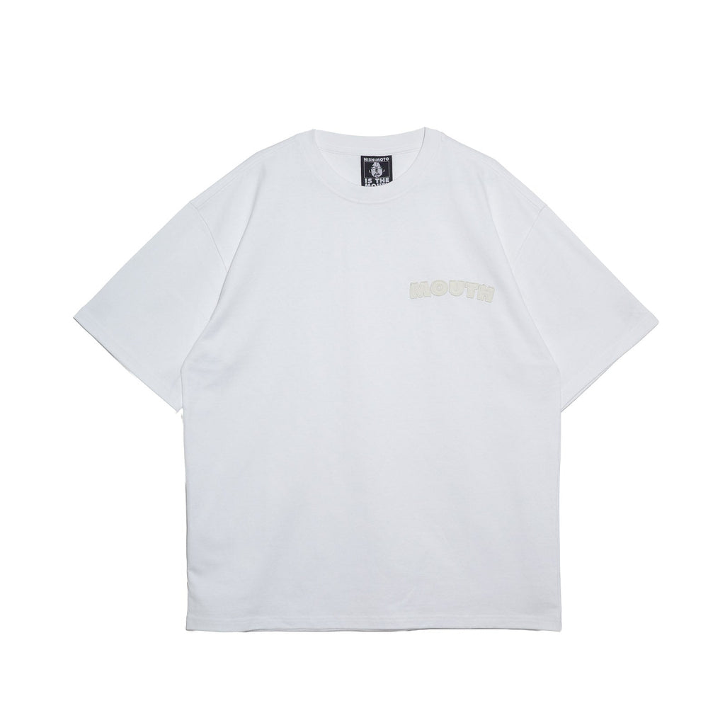 NISHIMOTO IS THE MOUTH S/S TEE NIM-SP01W WHITE