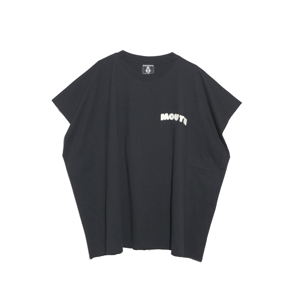 NISHIMOTO IS THE MOUTH WIDE N/S TEE NIM-SPWD00W BLACK
