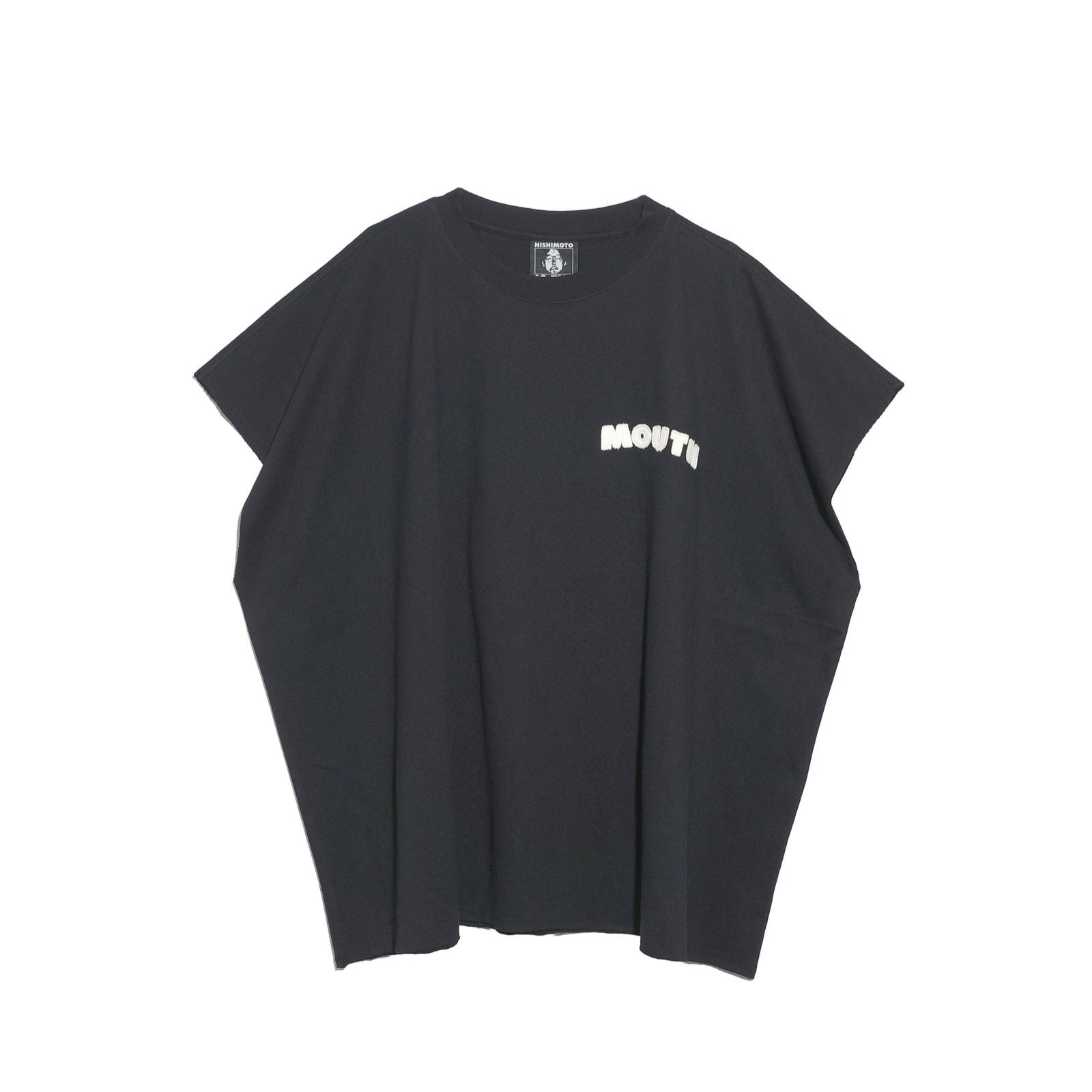 NISHIMOTO IS THE MOUTH WIDE N/S TEE NIM-SPWD00W BLACK