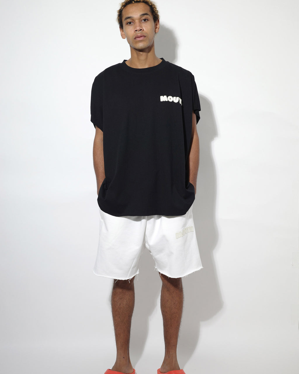 NISHIMOTO IS THE MOUTH WIDE N/S TEE NIM-SPWD00W BLACK