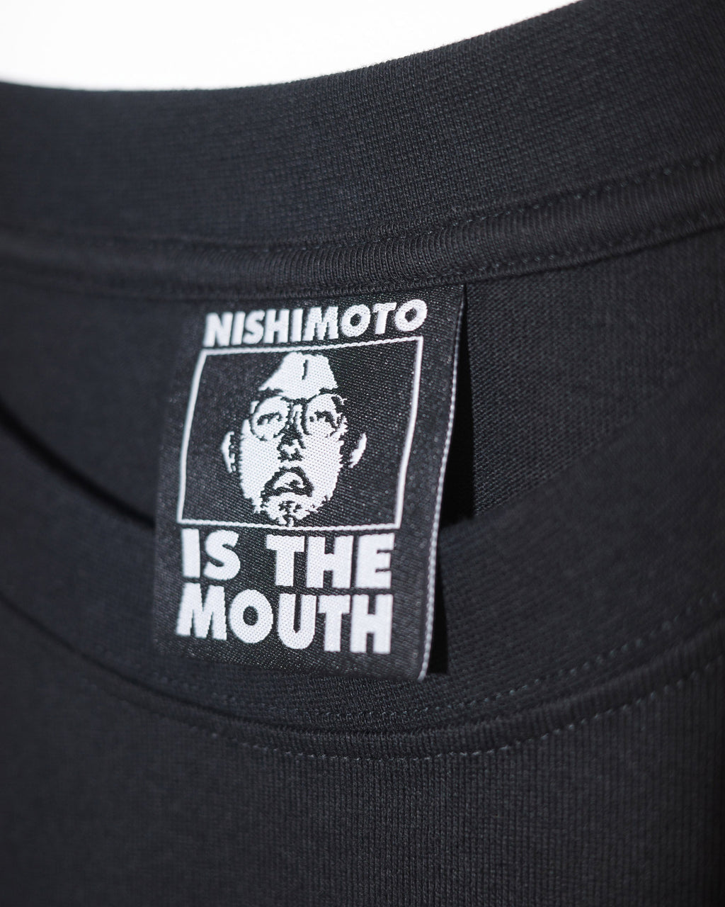 NISHIMOTO IS THE MOUTH S/S TEE NIM-SP01W BLACK