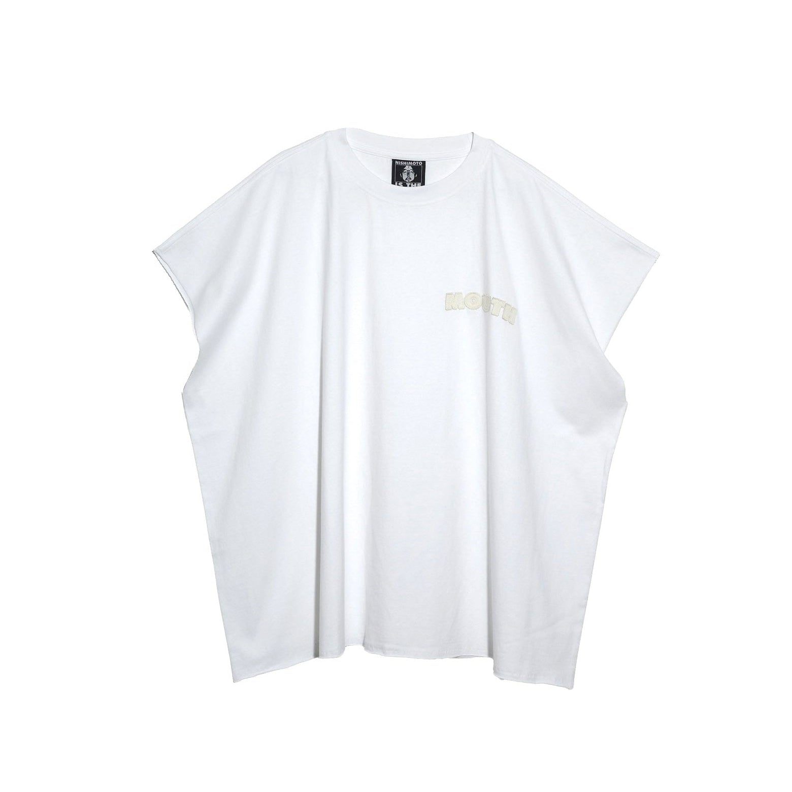 NISHIMOTO IS THE MOUTH WIDE N/S TEE NIM-SPWD00W WHITE