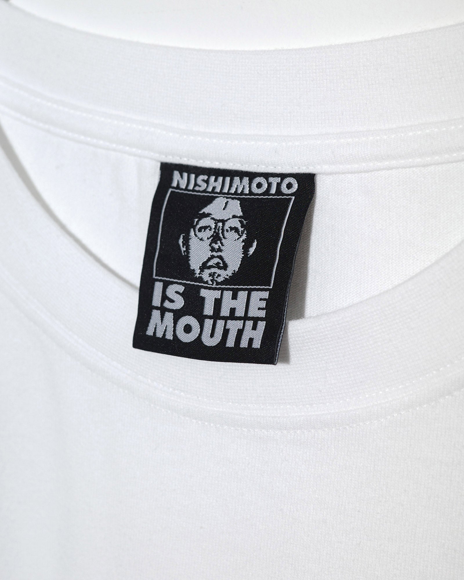 NISHIMOTO IS THE MOUTH WIDE S/S TEE NIM-SPWD01W WHITE