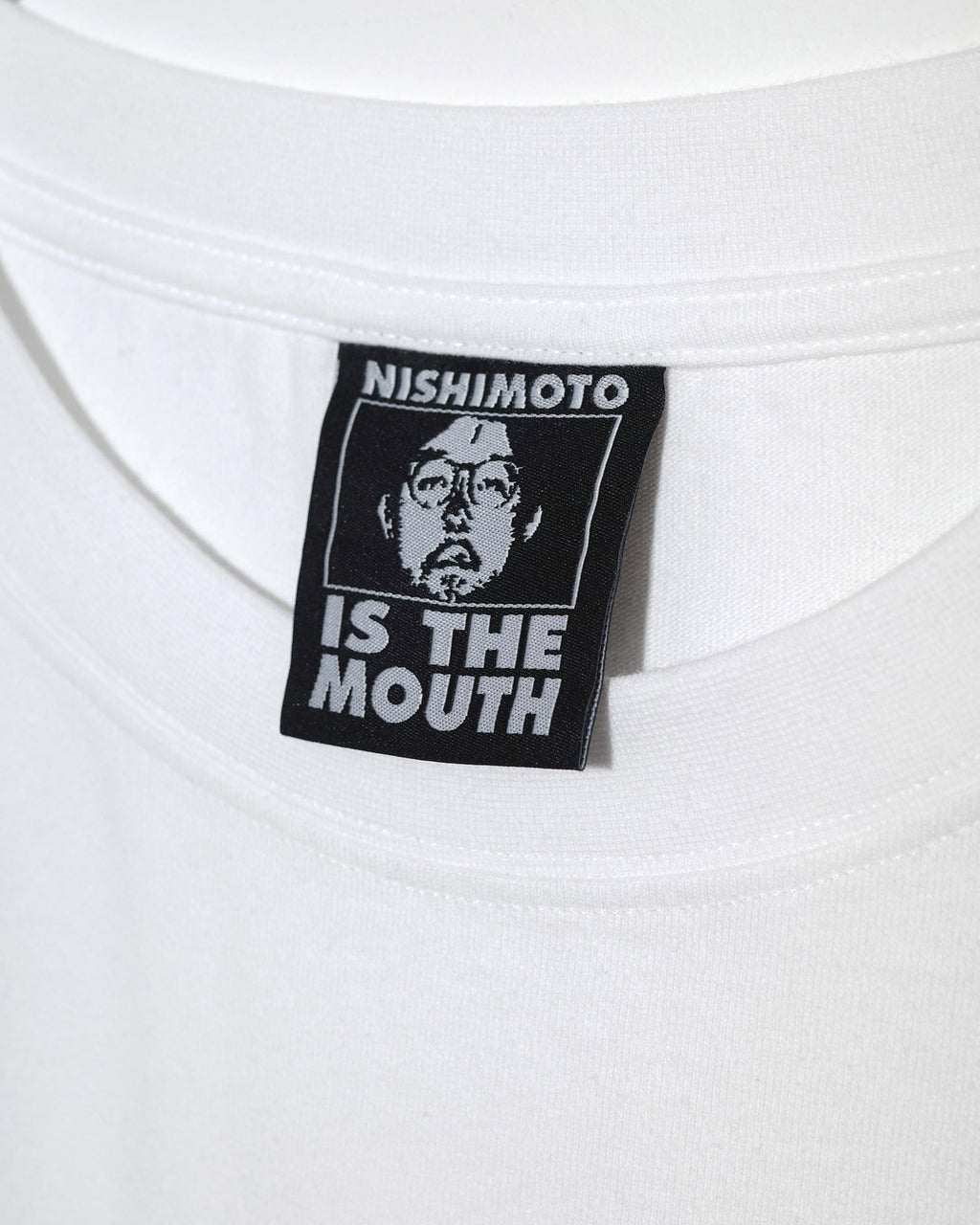 NISHIMOTO IS THE MOUTH WIDE N/S TEE NIM-SPWD00W WHITE