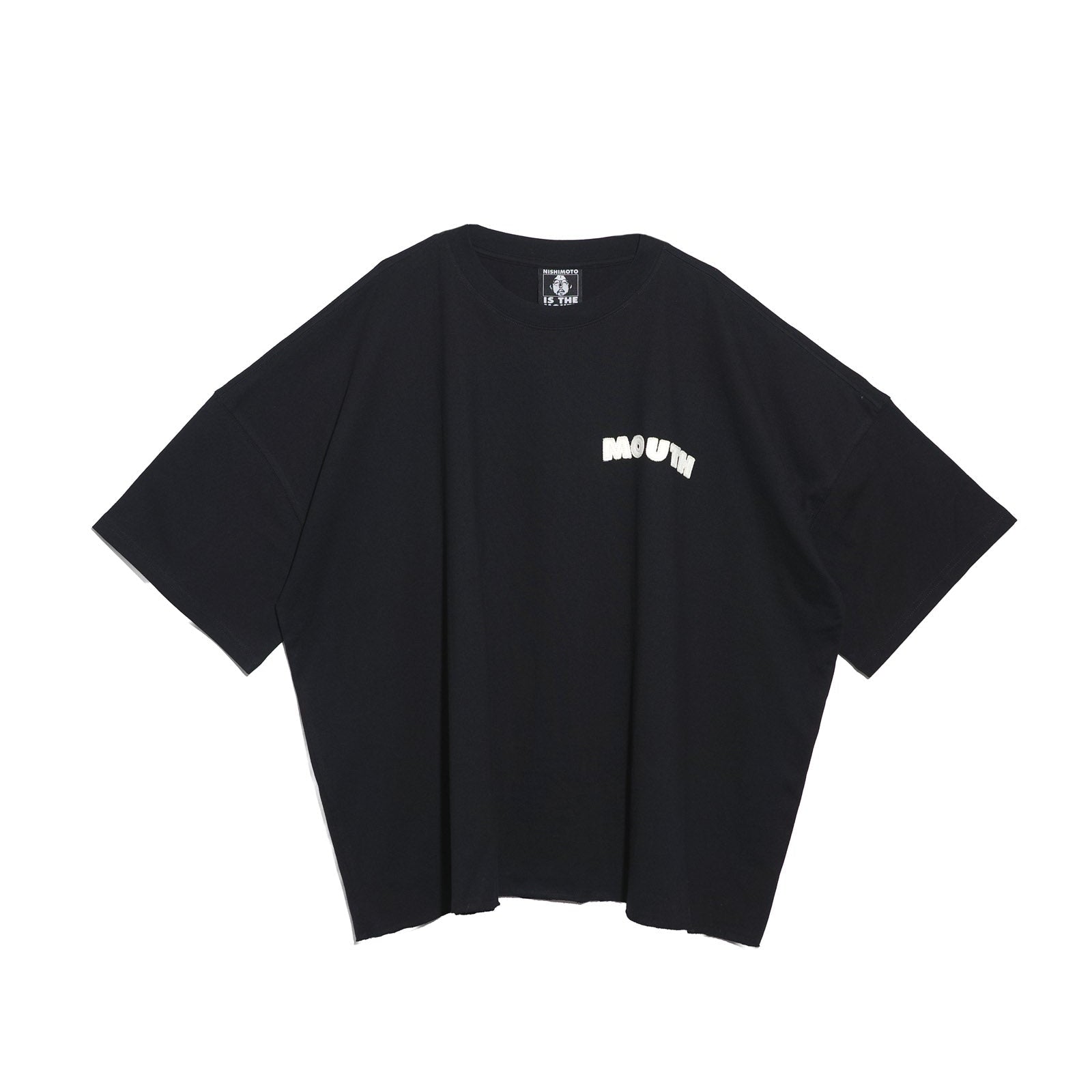NISHIMOTO IS THE MOUTH WIDE S/S TEE NIM-SPWD01W BLACK