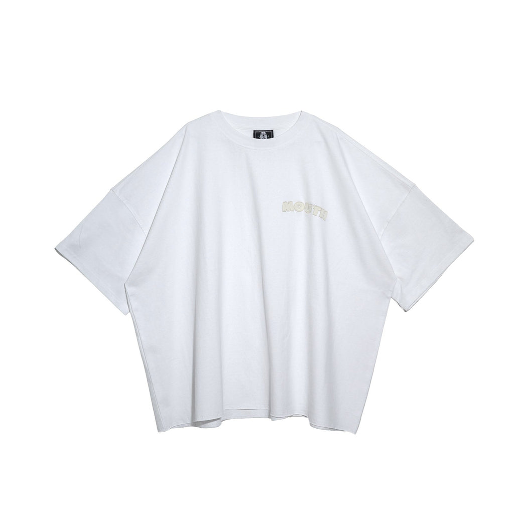 NISHIMOTO IS THE MOUTH WIDE S/S TEE NIM-SPWD01W WHITE