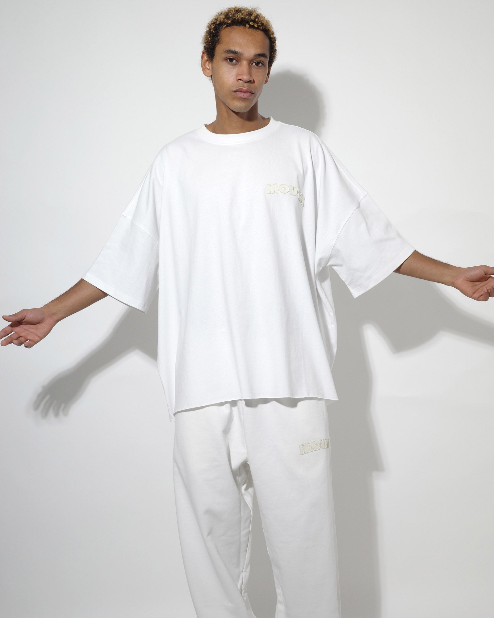 NISHIMOTO IS THE MOUTH WIDE S/S TEE NIM-SPWD01W WHITE