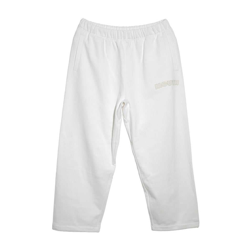 NISHIMOTO IS THE MOUTH WIDE SWEAT PANTS NIM-SPWD08W WHITE
