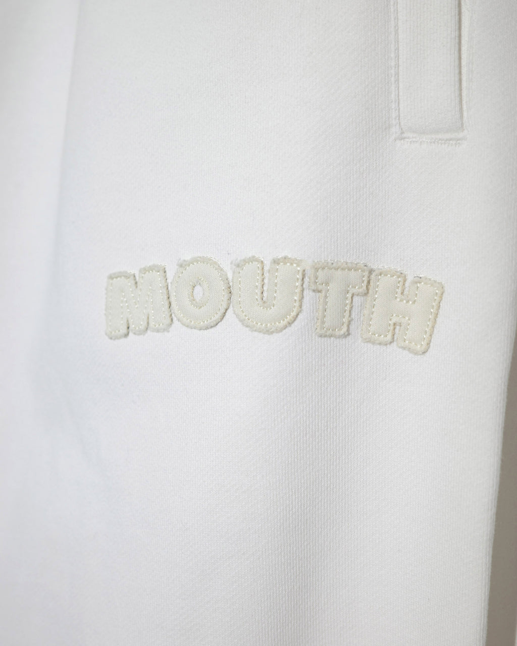 NISHIMOTO IS THE MOUTH WIDE SWEAT PANTS NIM-SPWD08W WHITE