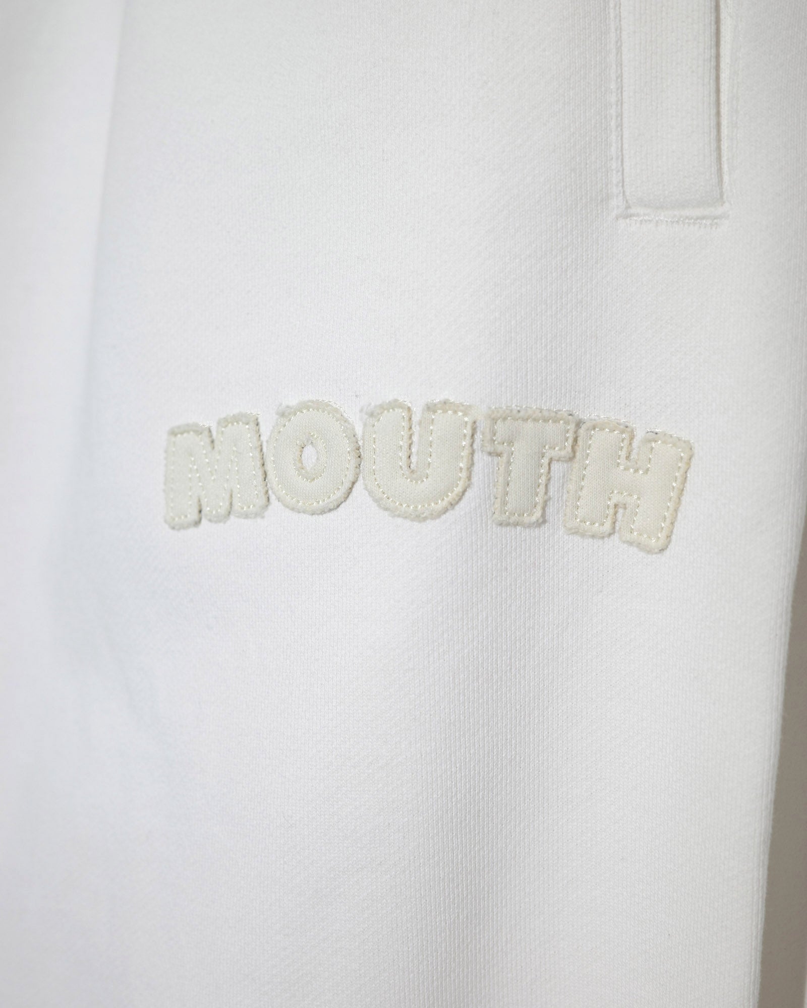 NISHIMOTO IS THE MOUTH WIDE SWEAT PANTS NIM-SPWD08W WHITE