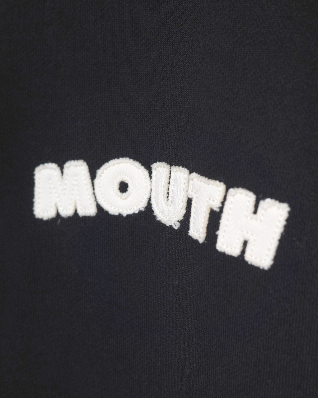 NISHIMOTO IS THE MOUTH WIDE ZIP N/S SWEAT HOODIE NIM-SPWD10W BLACK