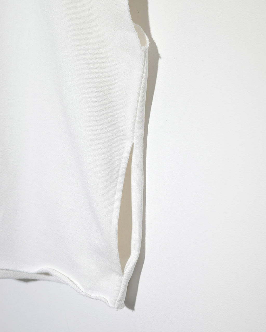 NISHIMOTO IS THE MOUTH WIDE ZIP N/S SWEAT HOODIE NIM-SPWD10W WHITE