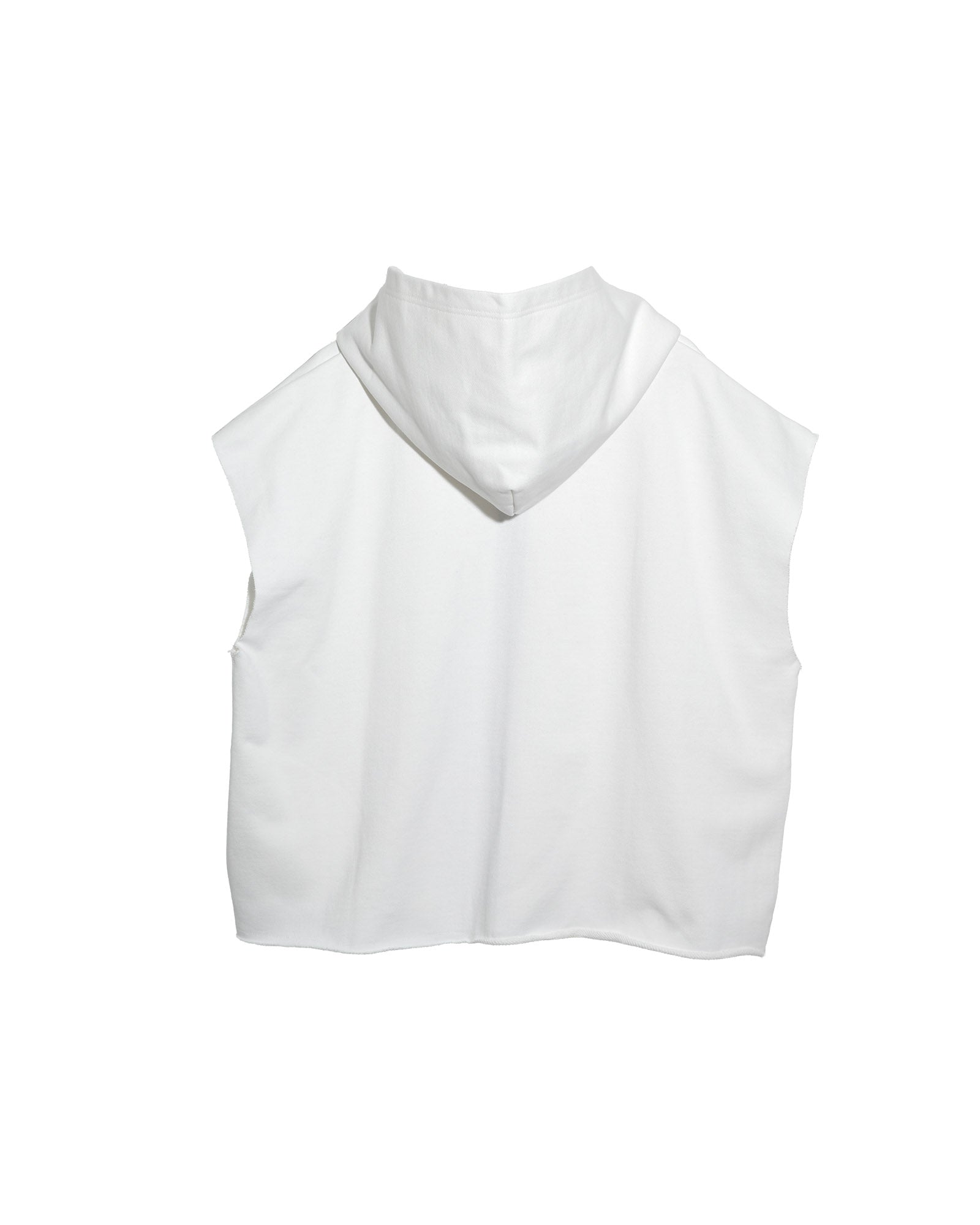 NISHIMOTO IS THE MOUTH WIDE ZIP N/S SWEAT HOODIE NIM-SPWD10W WHITE