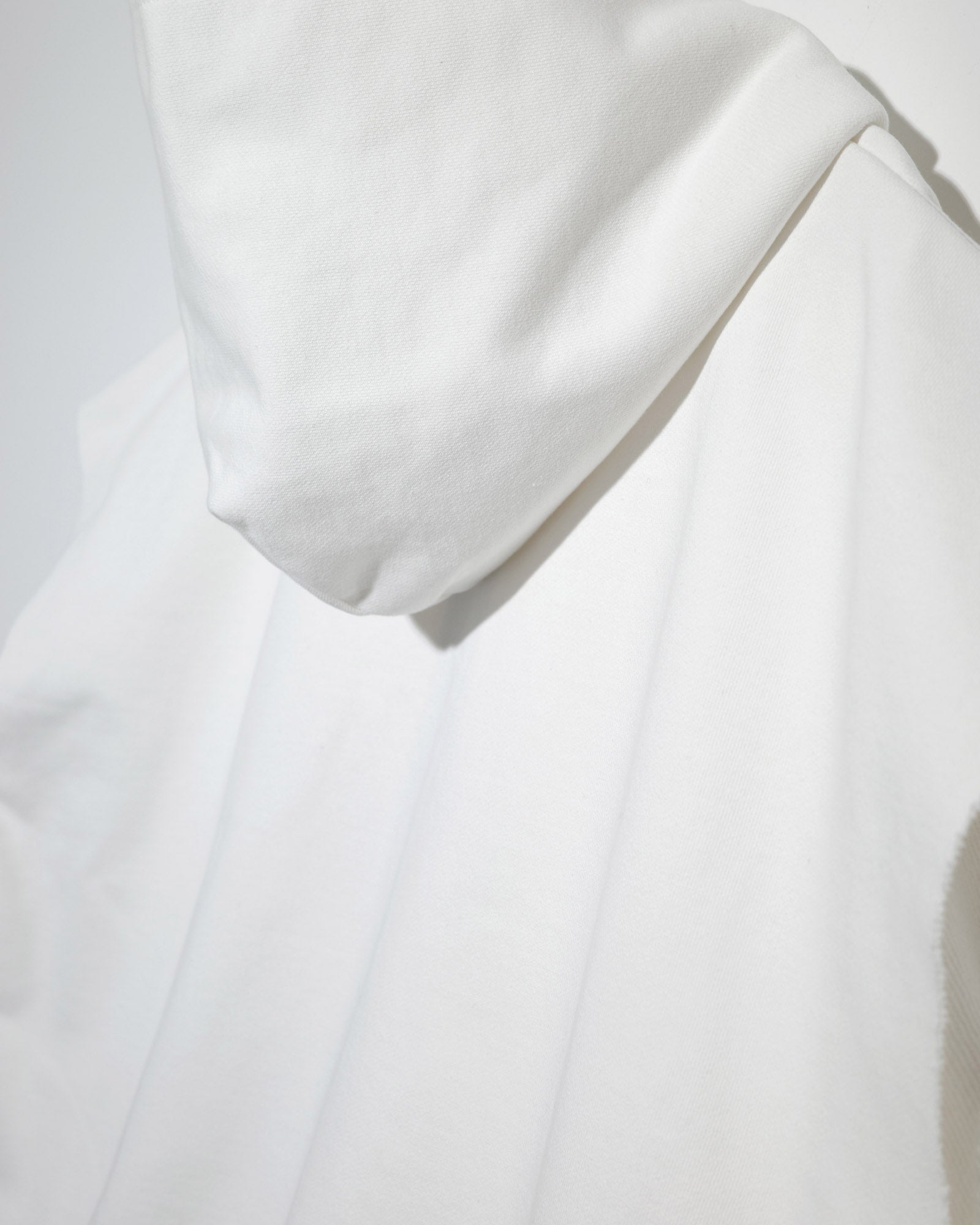 NISHIMOTO IS THE MOUTH WIDE ZIP N/S SWEAT HOODIE NIM-SPWD10W WHITE