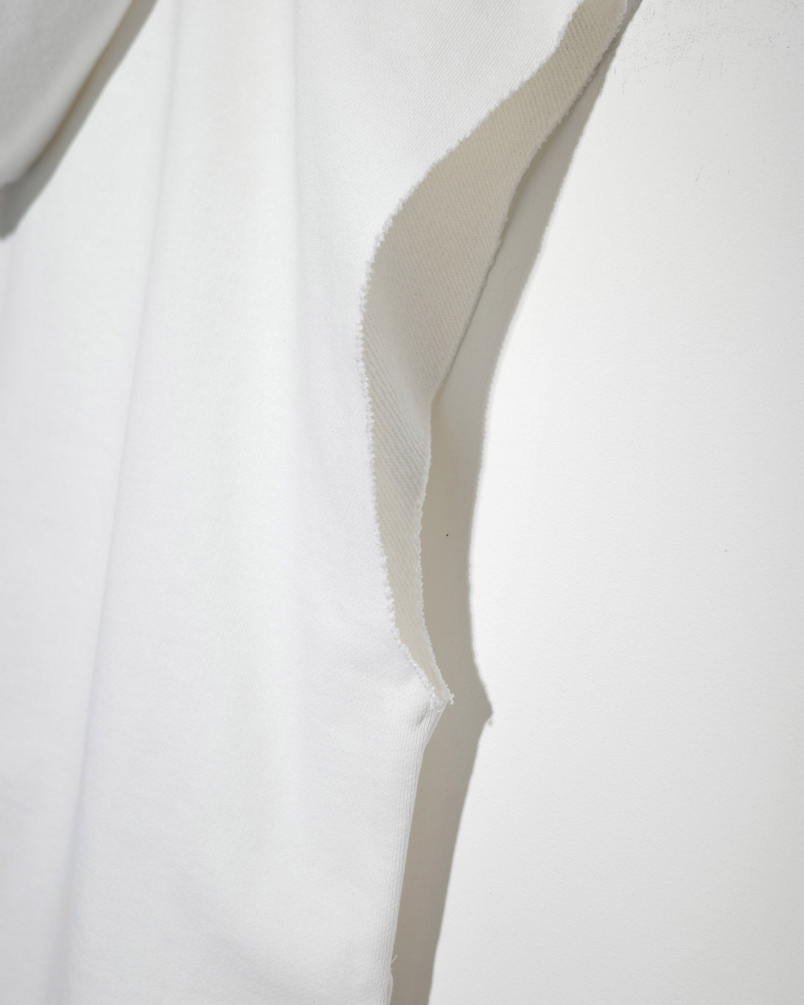 NISHIMOTO IS THE MOUTH WIDE ZIP N/S SWEAT HOODIE NIM-SPWD10W WHITE