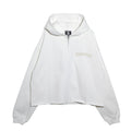 NISHIMOTO IS THE MOUTH WIDE ZIP SWEAT HOODIE NIM-SPWD11W WHITE