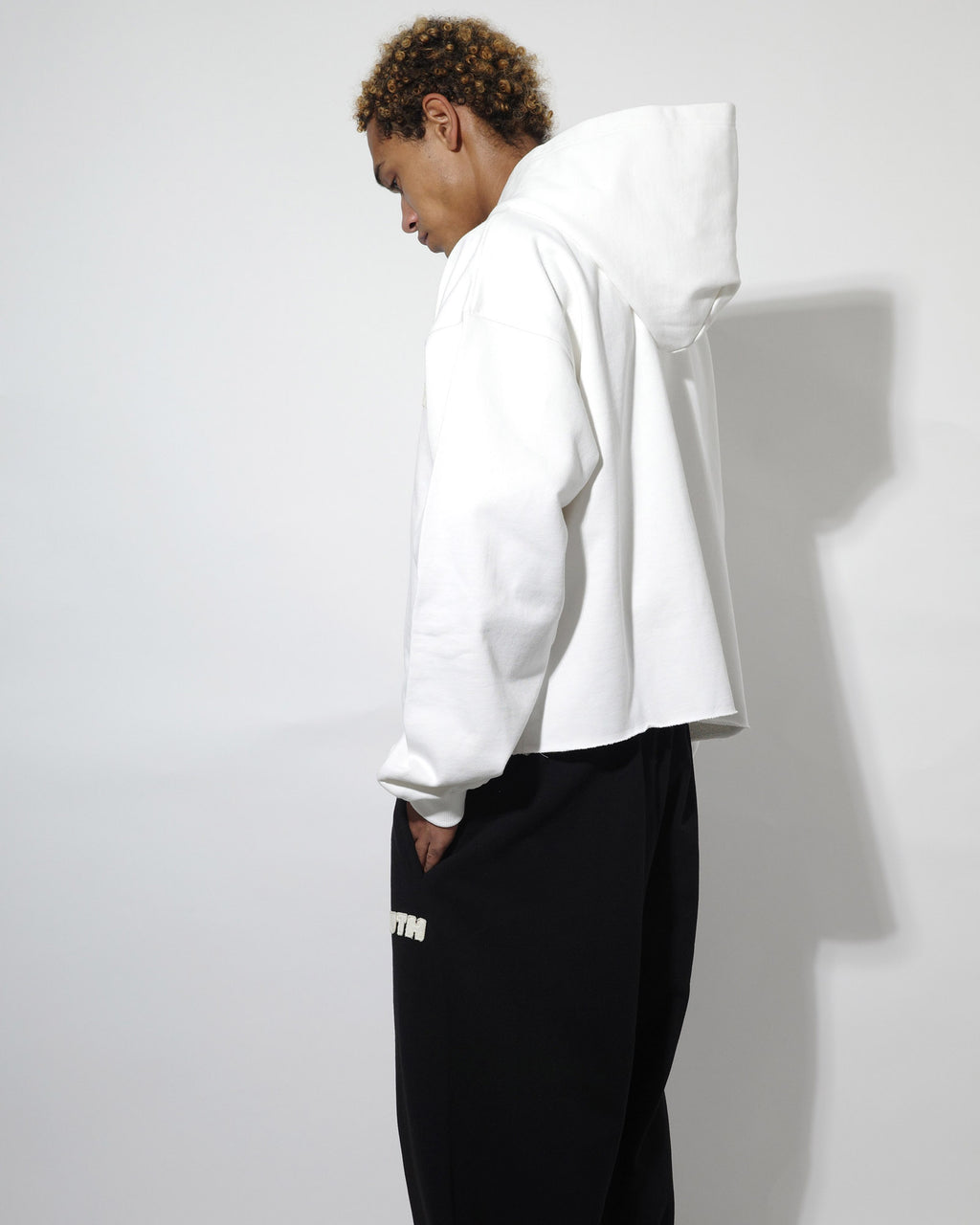 NISHIMOTO IS THE MOUTH WIDE ZIP SWEAT HOODIE NIM-SPWD11W WHITE