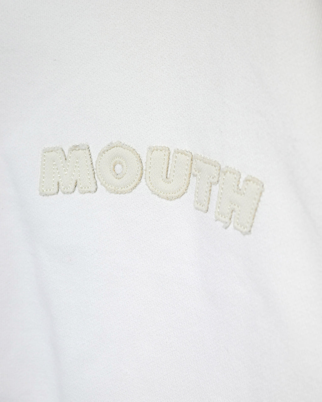 NISHIMOTO IS THE MOUTH WIDE ZIP SWEAT HOODIE NIM-SPWD11W WHITE