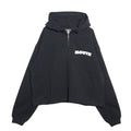 NISHIMOTO IS THE MOUTH WIDE ZIP SWEAT HOODIE NIM-SPWD11W BLACK