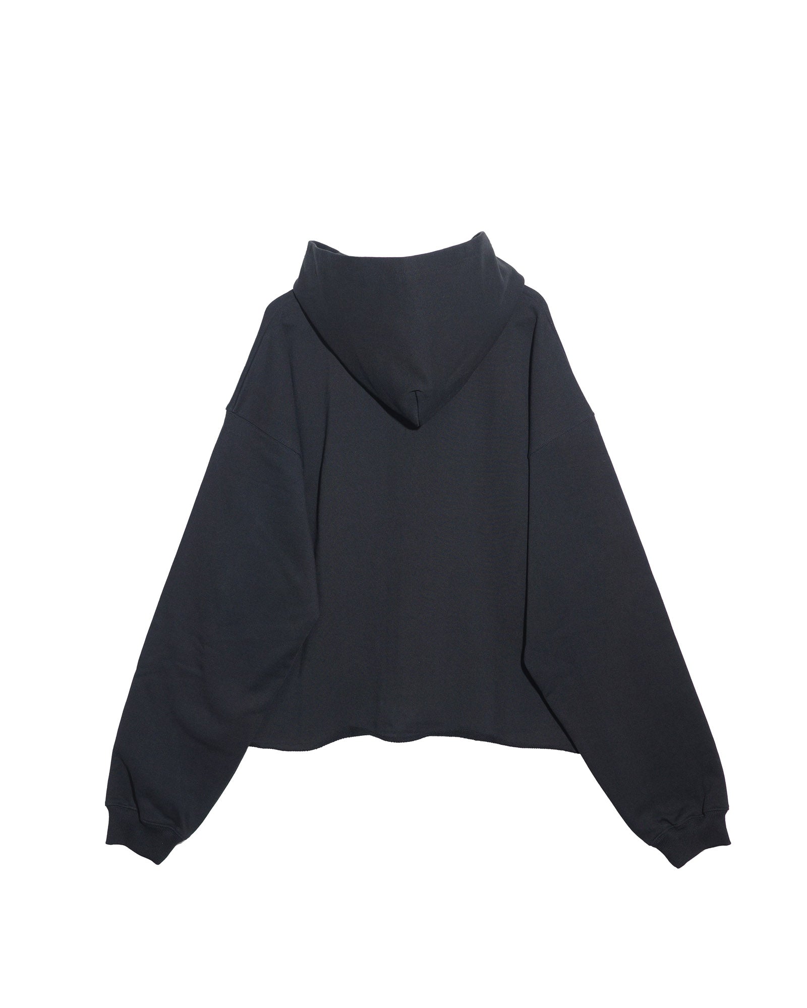 NISHIMOTO IS THE MOUTH WIDE ZIP SWEAT HOODIE NIM-SPWD11W BLACK