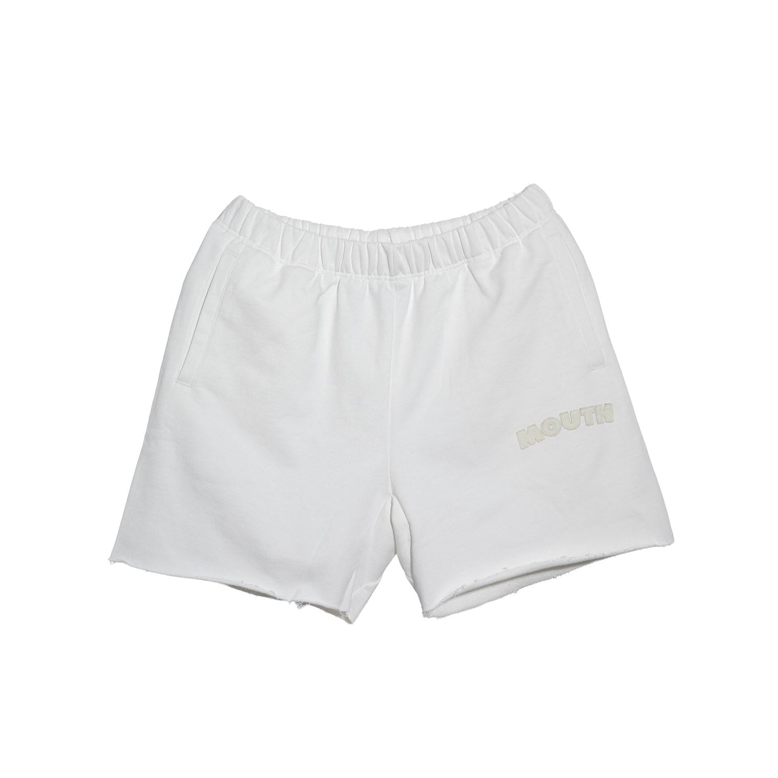 NISHIMOTO IS THE MOUTH  WIDE SWEAT SHORTS NIM-SPWD12W WHITE