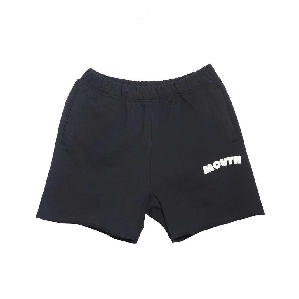 NISHIMOTO IS THE MOUTH WIDE SWEAT SHORTS NIM-SPWD12W BLACK