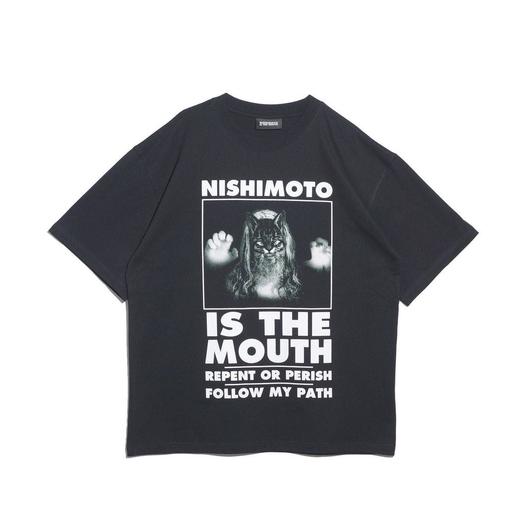 NISHIMOTO IS THE MOUTH S/S TEE NIM-T11 BLACK