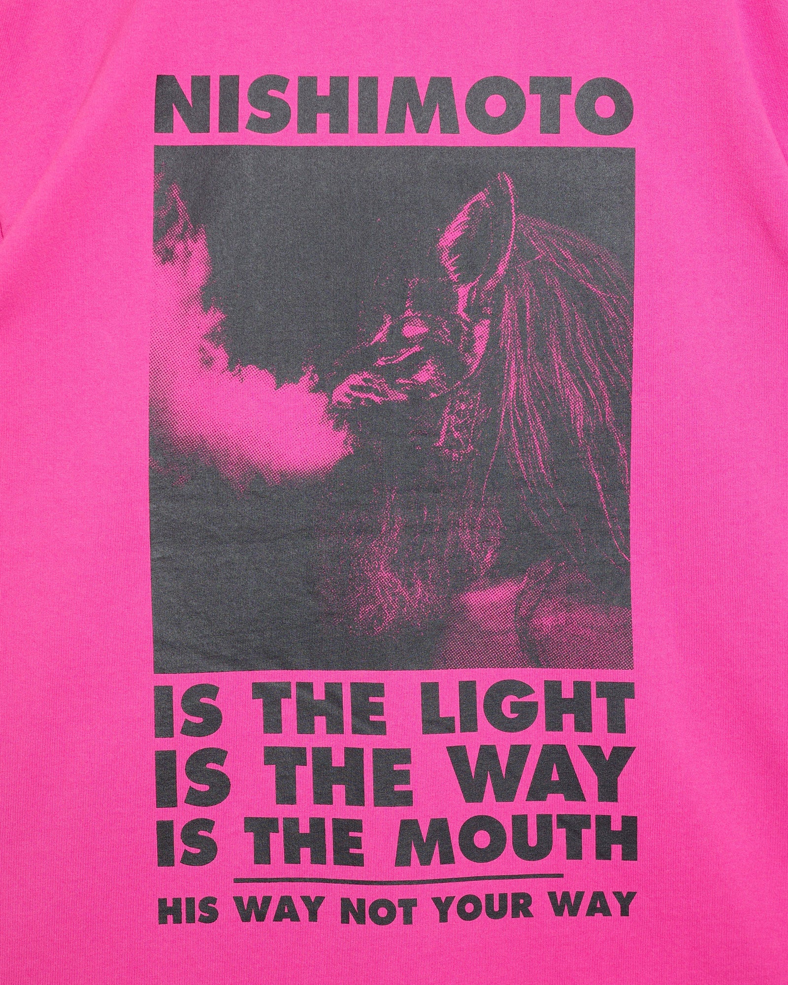 NISHIMOTO IS THE MOUTH S/S TEE NIM-T11 SH PINK