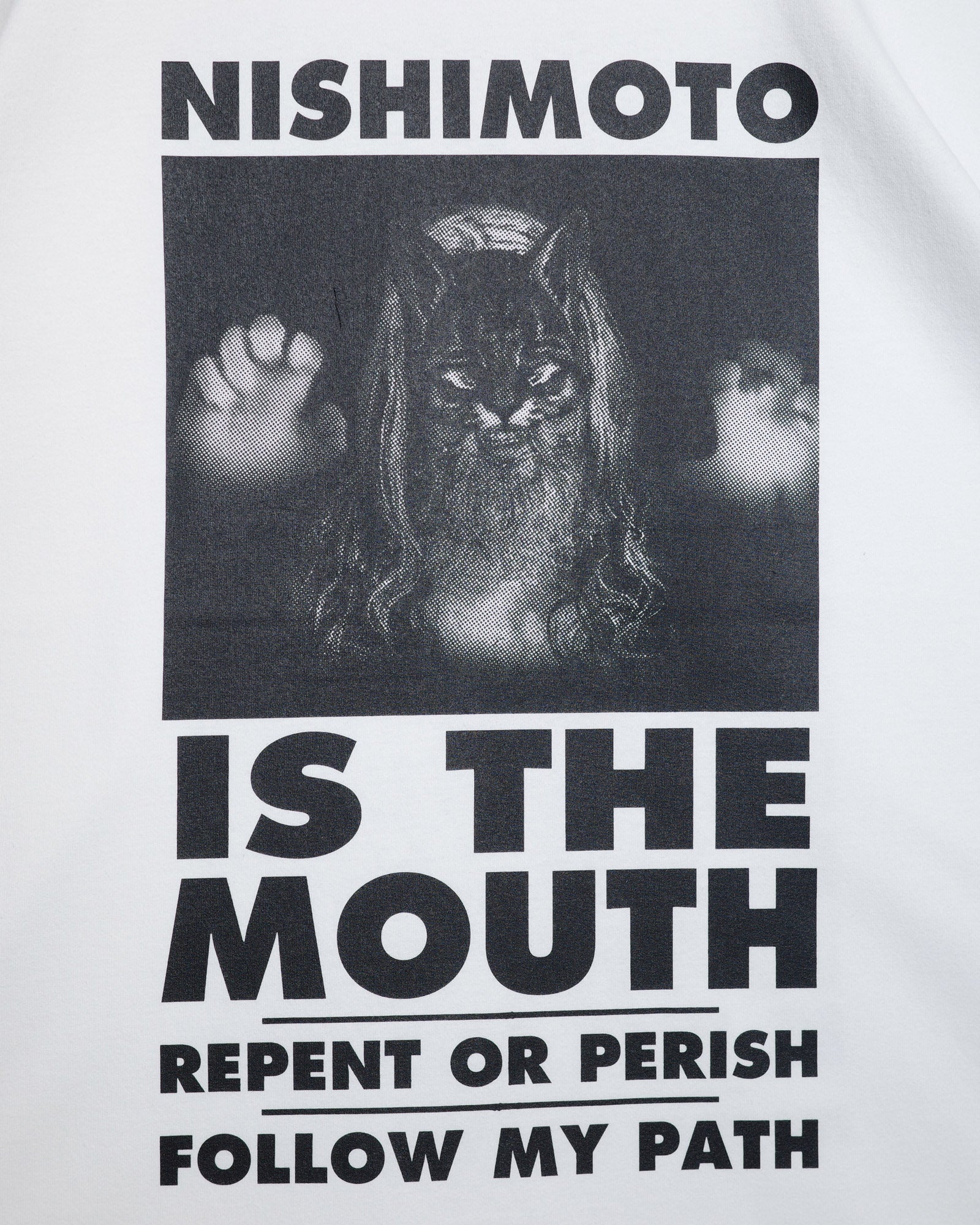 NISHIMOTO IS THE MOUTH S/S TEE NIM-T11 WHITE