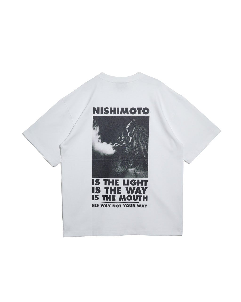 NISHIMOTO IS THE MOUTH S/S TEE NIM-T11 WHITE