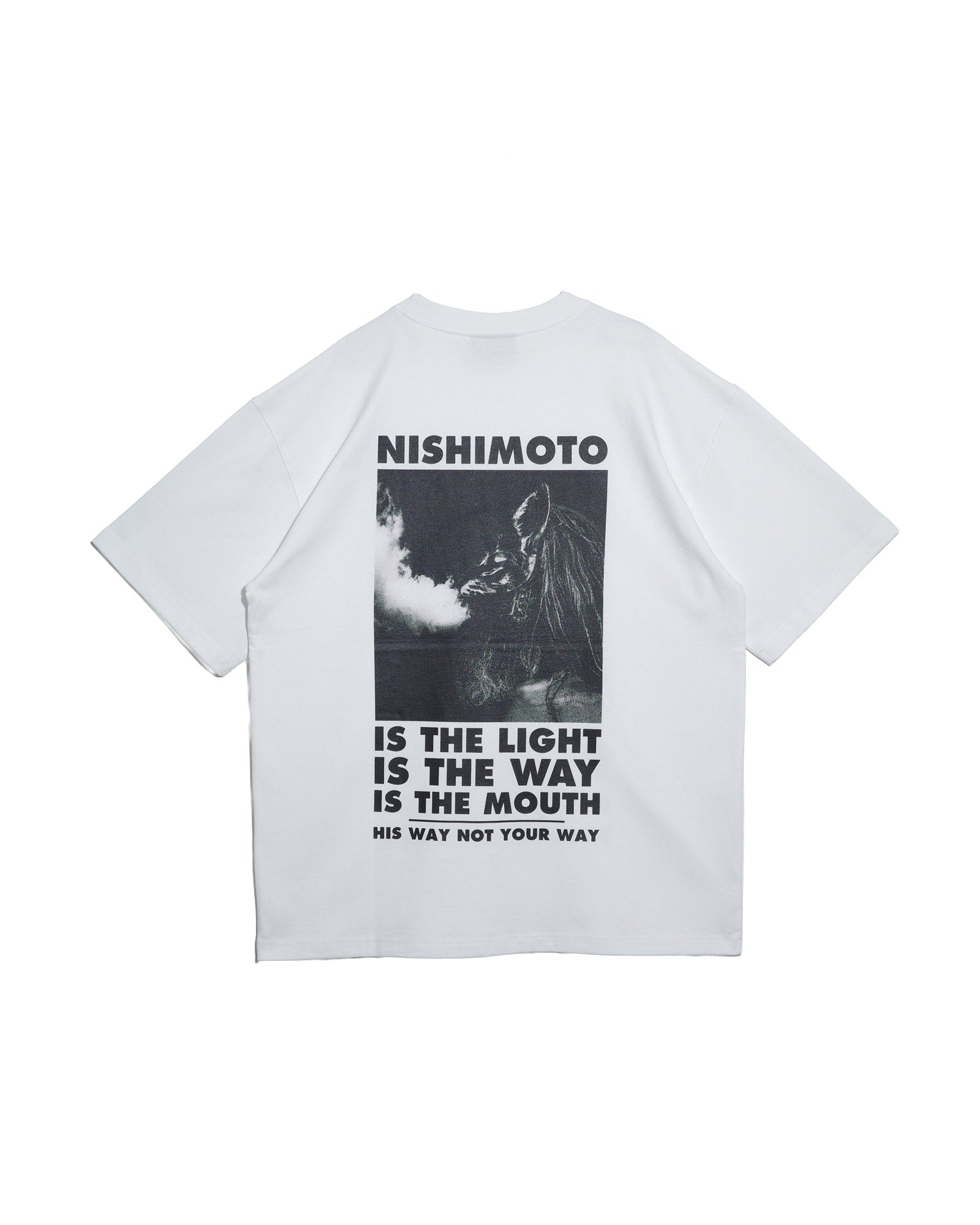 NISHIMOTO IS THE MOUTH S/S TEE NIM-T11 WHITE