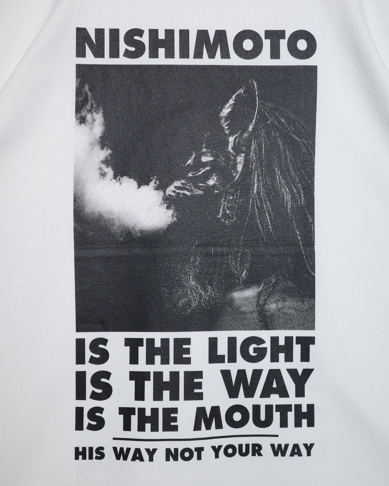 NISHIMOTO IS THE MOUTH S/S TEE NIM-T11 WHITE