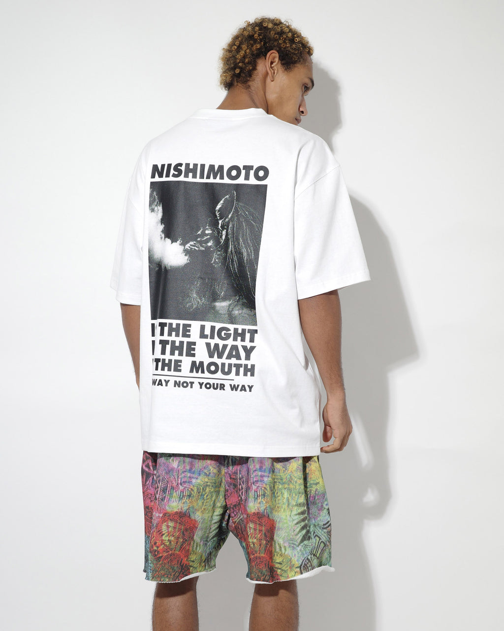 NISHIMOTO IS THE MOUTH S/S TEE NIM-T11 WHITE