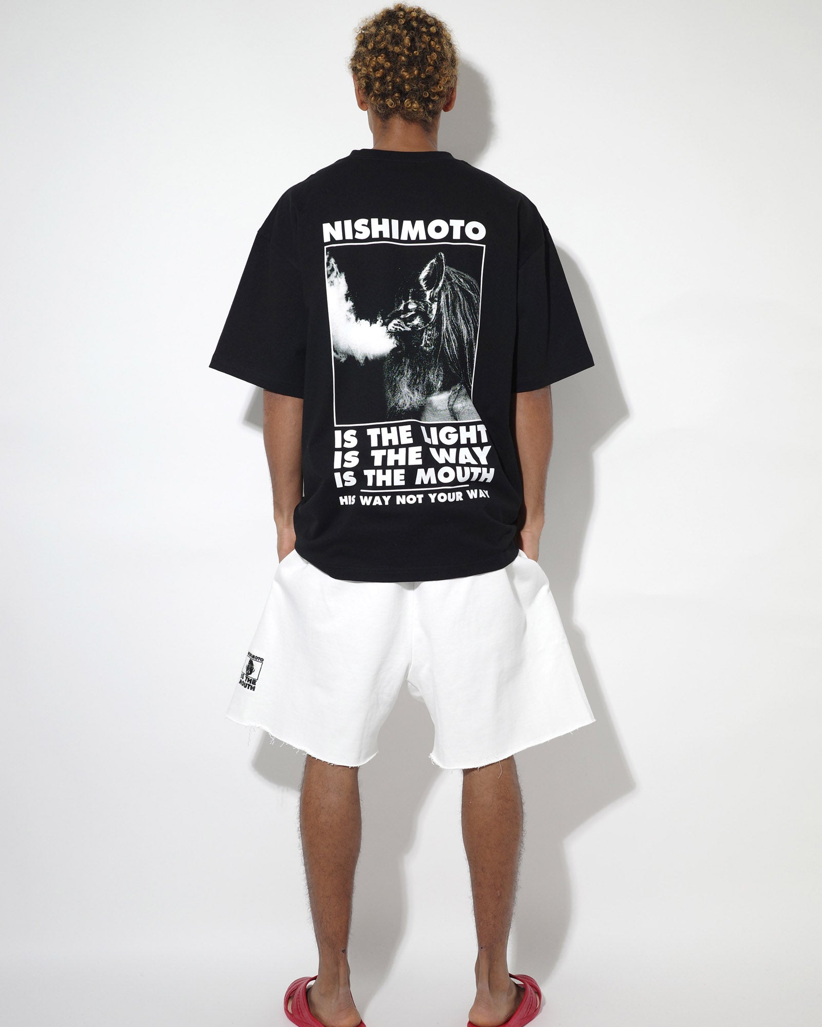 NISHIMOTO IS THE MOUTH S/S TEE NIM-T11 BLACK