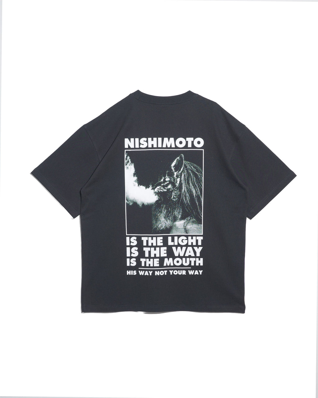 NISHIMOTO IS THE MOUTH S/S TEE NIM-T11 BLACK