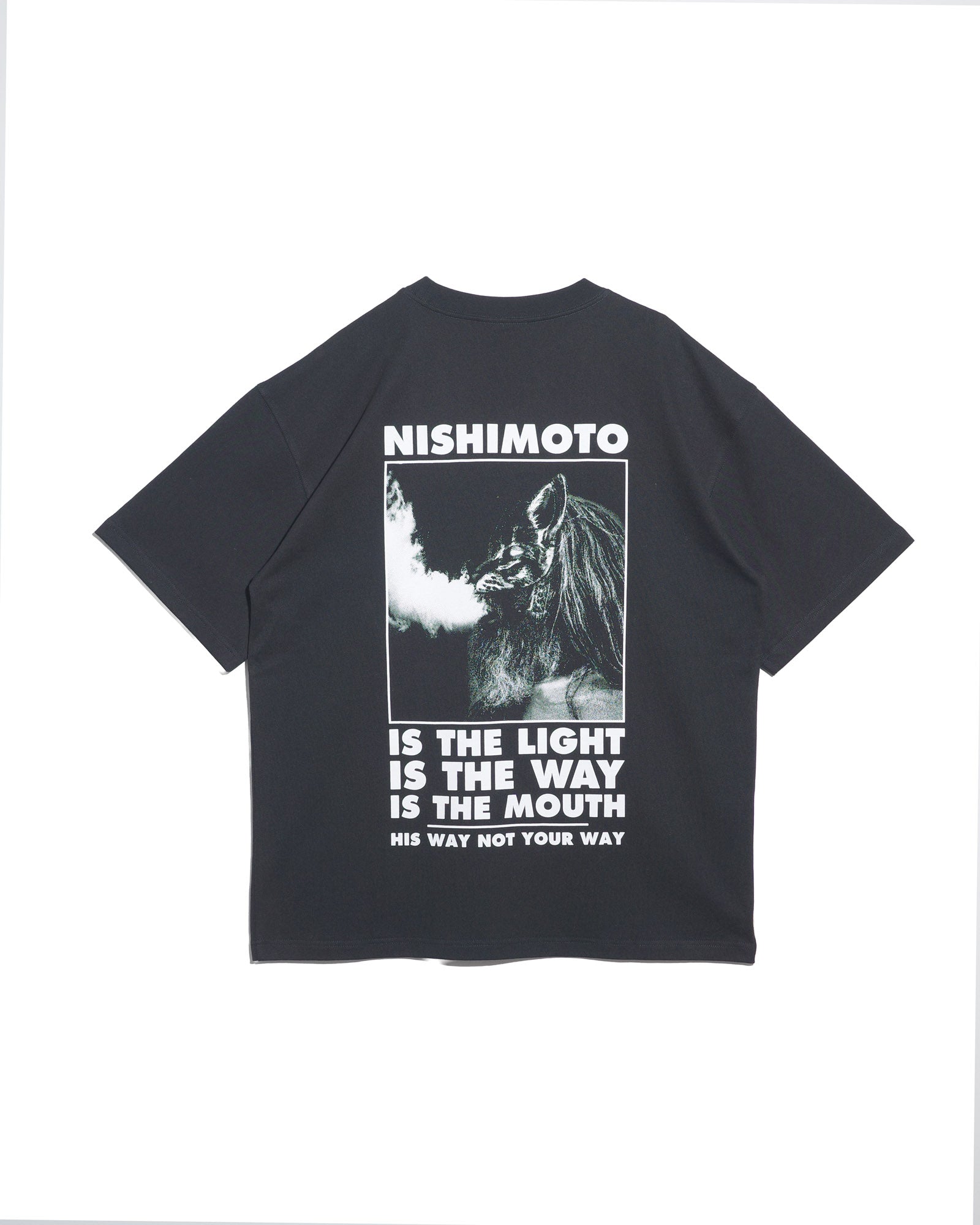 NISHIMOTO IS THE MOUTH S/S TEE NIM-T11 BLACK